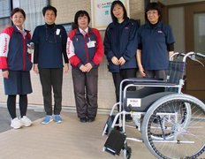 車いすをいただきました（続）